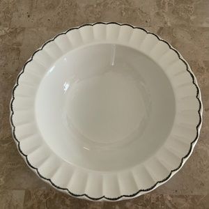 NWT RALPH LAUREN “Featherstitch” Serving Bowl